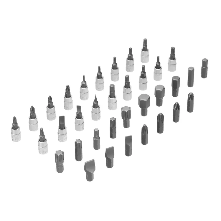 Набор инструментов Denzel 15814, 1/2", 1/4", CrV, S2, пластиковый кейс, 109 предметов купить в Муравленко