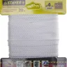 Шнур STAYER "MASTER" хозяйственно-бытовой, полипропиленовый, вязанный, с сердечником, белый, d 4, 20м 50410-04-020 купить в Муравленко