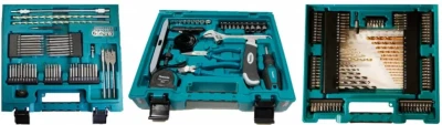 Набор свёрел и бит 200шт Makita D-37194