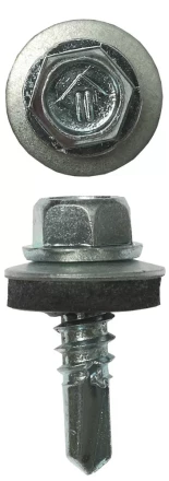 Саморезы ЗУБР &quot;ПРОФЕССИОНАЛ&quot; оцинков., для крепл. кров. матер. к металл. констр., 5.5x19мм, 2500шт 4-300310-55-019 купить в Муравленко