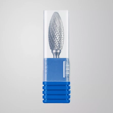 Зубр Твердосплавная борфреза H - пламя, 16 х 36 мм, радиус 2.5 мм (28807-16-36) купить в Муравленко