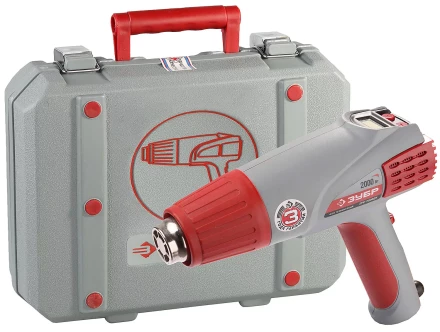 Фен ЗУБP, ЖК-дисплей, электр регулировка t, 3 режима работы, керам изолятор, кейс с насад, 2000Вт ЗТФ-2000ДК купить в Муравленко