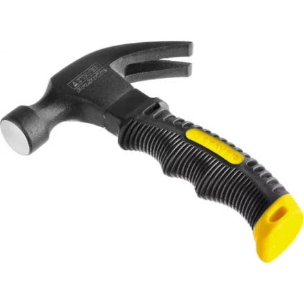 Молоток-гвоздодер &quot;COMPACT&quot; укороченный с фиберглассовой рукояткой, 225г, STAYER Professional 2026-225 купить в Муравленко