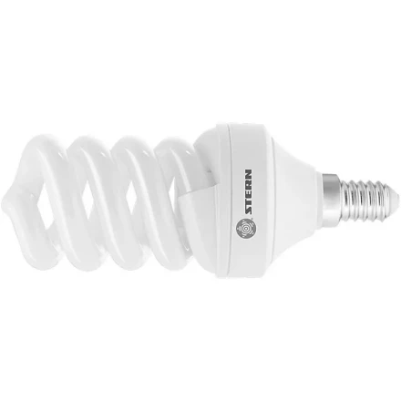 Лампа компактная люминесцентная спиральная 15 W 2700K E14 8000ч Stern 90923 купить в Муравленко
