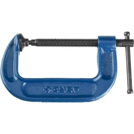 Струбцина  ЗУБР &quot;ПРОФЕССИОНАЛ&quot; тип &quot;G&quot;, корпус - ковкий чугун, 100мм 32245-100_z01 купить в Муравленко