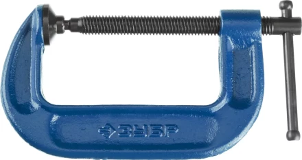 Струбцина  ЗУБР &quot;ПРОФЕССИОНАЛ&quot; тип &quot;G&quot;, корпус - ковкий чугун, 100мм 32245-100_z01 купить в Муравленко