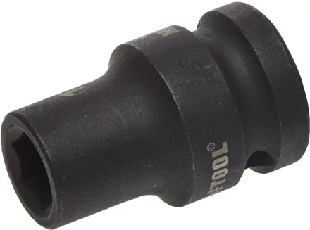 Торцовая головка KRAFTOOL &quot;INDUSTRIE QUALITAT&quot;ударная (1/2&quot;), FLANK, Cr-Mo, фосфатированная, 10 мм 27940-10_z01 купить в Муравленко