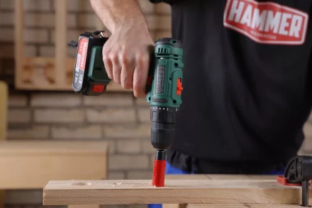 Коронка биметаллическая HAMMER Ф22х38мм 5/8&quot; BiMETALL (224-003) купить в Муравленко