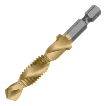 Сверло-метчик М10 х 1,5 мм, Р6М5// Denzel 76725 купить в Муравленко
