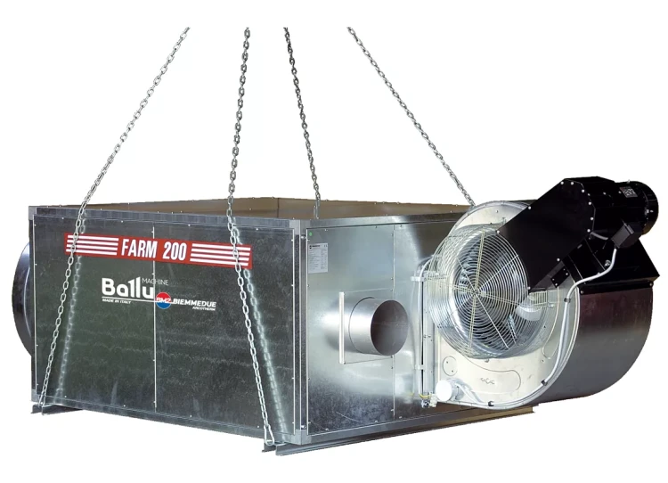 Подвесной газовый теплогенератор BALLU FARM 115 M/C LPG купить в Муравленко