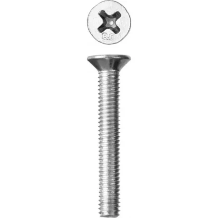 Винт ЗУБР DIN 965, класс прочности 8.8, оцинкованный, M4x30 мм, ТФ6, 13 шт. 4-303116-04-030 купить в Муравленко