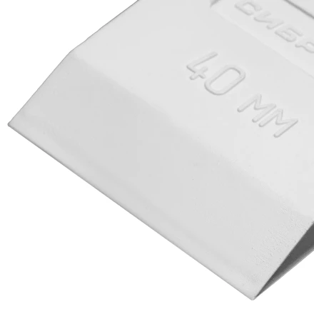 Шпатель, белая резина, 40 мм Россия Сибртех 85831 купить в Муравленко