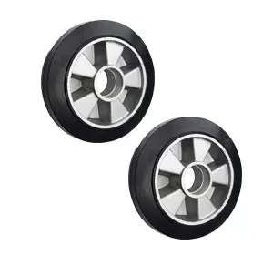 Колесо резиновое 180х50 мм без подшипника для тележек гидравлических BF/BF-III/DF-III/RHP/AC/DF/CW2 1000300 купить в Муравленко