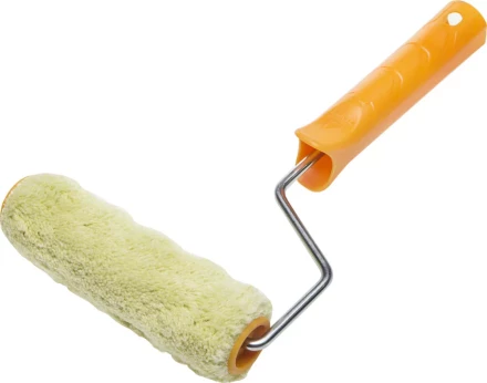 Валик SYNTEX ПОЛИАКРИЛ малярный в сборе, ворс 12мм, бюгель 6мм, 30х150мм, STAYER Master 0319-15 купить в Муравленко