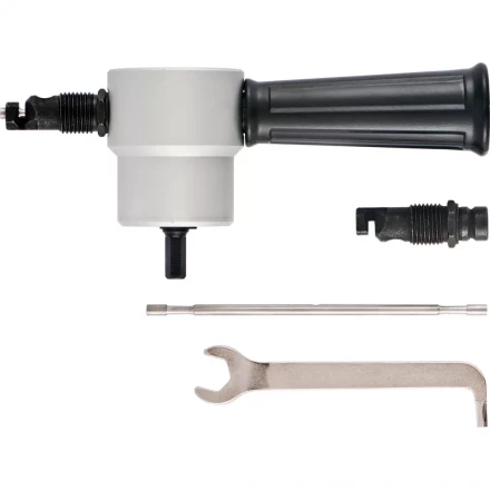 Насадка на дрель для резки листового металла до 1,8 мм СИБРТЕХ артикул 78301 купить в Муравленко