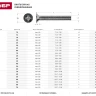 Винт DIN 965, M4 x 25 мм, 15 шт, кл. пр. 4.8, оцинкованный, ЗУБР 303116-04-025 купить в Муравленко