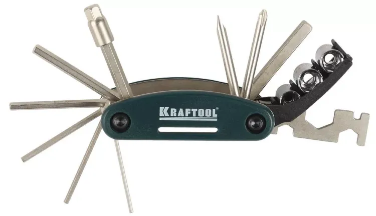 Набор для обслуживания велосипеда KRAFTOOL 26182-H16 купить в Муравленко