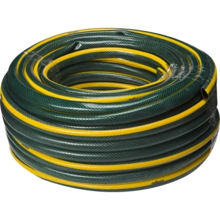Шланг GRINDA &quot;STANDARD&quot; поливочный, 15 атм., армированный, 3-х слойный, 3/4&quot;х50м 429000-3/4-50 купить в Муравленко