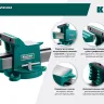 Тиски KRAFTOOL STEEL стальные 32701-100 купить в Муравленко