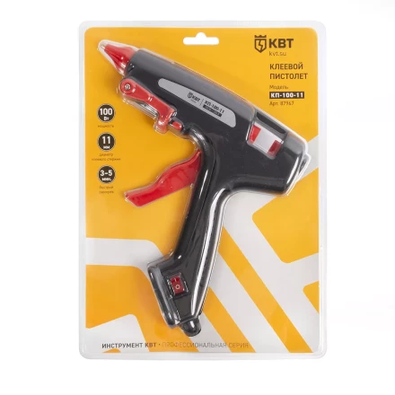 Пистолет клеевой КВТ КП-100-11 100 Вт,  стержня 11 мм (87967) купить в Муравленко