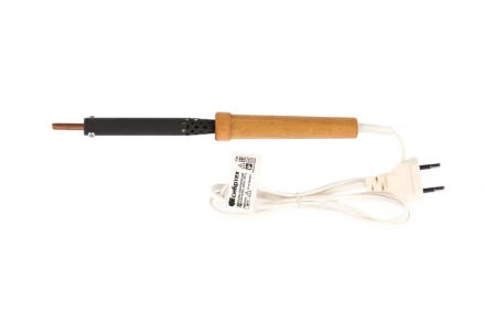 Паяльник электрический ЭПСН-03-65/220, деревянная ручка, Россия Сибртех 91308 купить в Муравленко