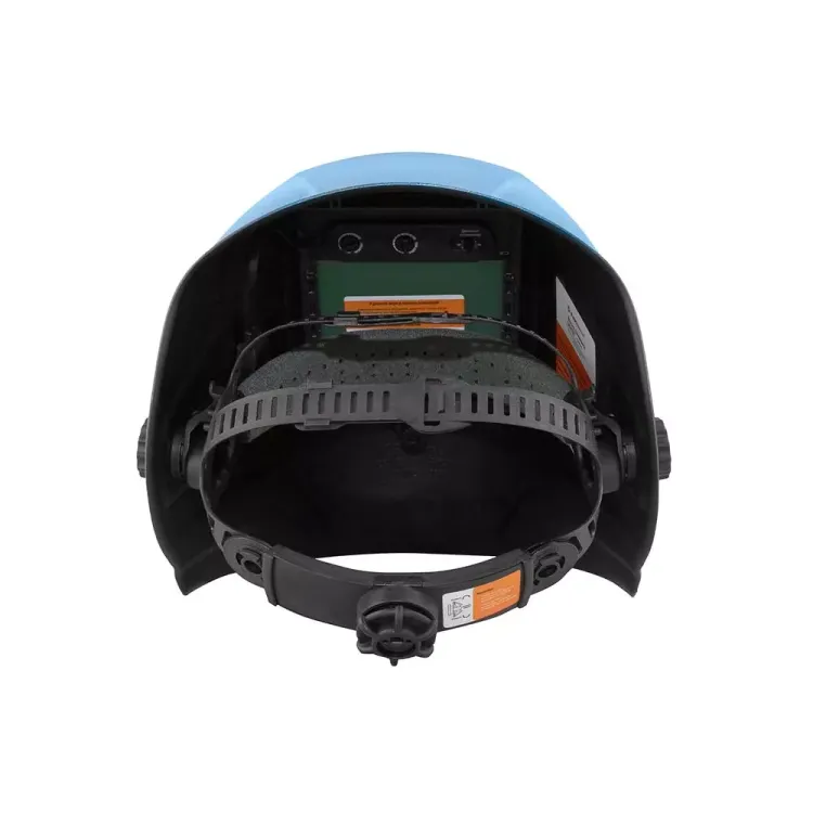 Маска сварщика GEFEST синяя ф-р 9500V FoxWeld без коробки купить в Муравленко