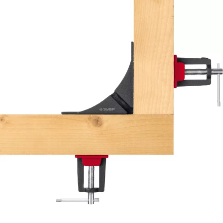 ЗУБР У-90, 2 х 73 мм, алюминиевая угловая струбцина (32219) купить в Муравленко