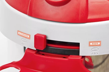 Пылесос ЗУБР сухая и влажная уборка, нержавеющая сталь, усиленное основание, розетка до 2000Вт, 30л, 1400Вт ЗППУ-1400-30 купить в Муравленко