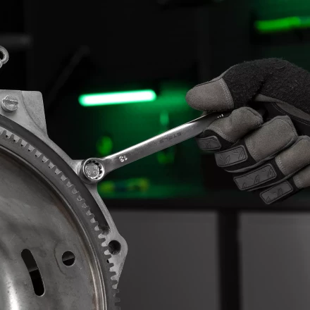 Набор ключей комбинированных Stels 6-19 мм, 8 шт., CrV, матовый хром 15443 купить в Муравленко