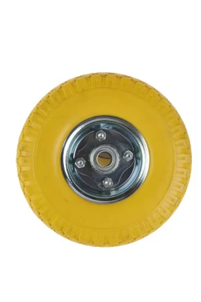 Колесо литое полиуретановое 260 мм PU 1804 с железным ободом (20 мм шариковый подишпник) 1046279 купить в Муравленко
