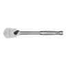 Ключ-трещотка 3/8" Gross 14051, CrV, 120 зубьев, цельнометаллический, хром купить в Муравленко