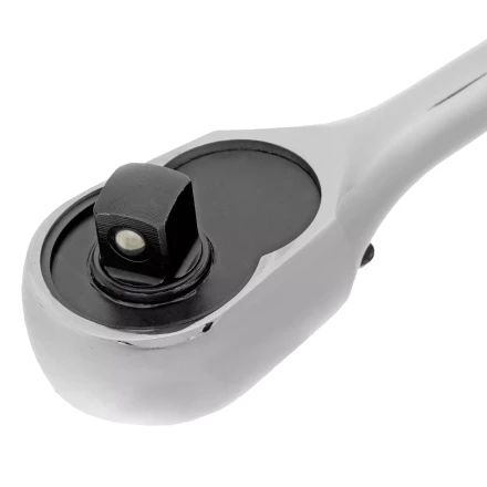 Ключ-трещотка 3/8&quot; Gross 14051, CrV, 120 зубьев, цельнометаллический, хром купить в Муравленко