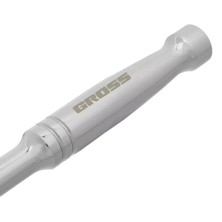 Ключ-трещотка 3/8" Gross 14051, CrV, 120 зубьев, цельнометаллический, хром купить в Муравленко