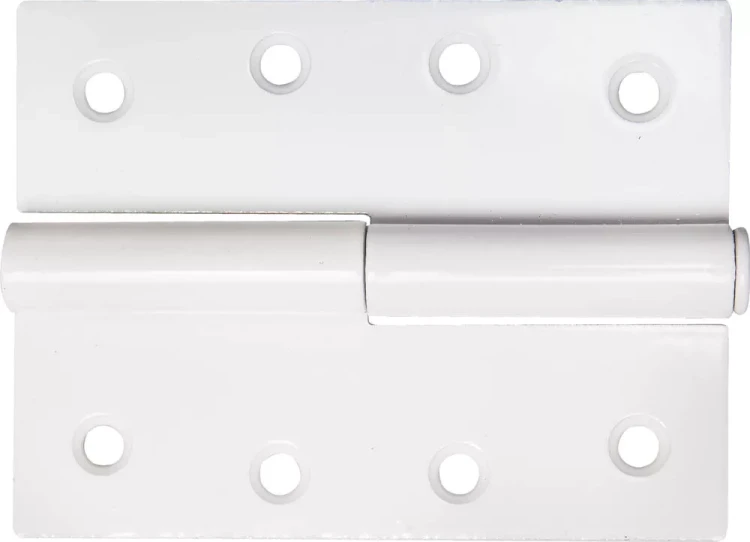 Петля дверная STAYER "MASTER" разъемная, цвет белый, левая, 100мм 37613-100-2L купить в Муравленко