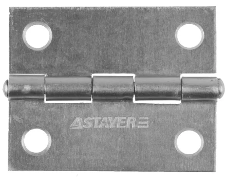 Петля дверная STAYER &quot;MASTER&quot; универсальная, цвет белый цинк, 50мм 37611-50-1 купить в Муравленко