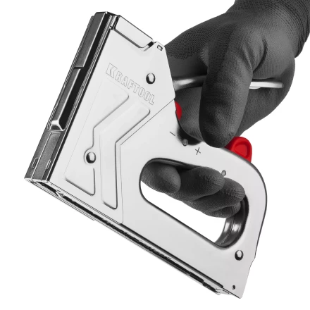 Стальной рессорный степлер 53(6-16мм)/300/500, KRAFTOOL 3180 купить в Муравленко