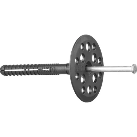 Дюбель ЗУБР &quot;МАСТЕР&quot; для изоляционных материалов полипропиленовый, металлический стержень, 10 x 120 мм, 100 шт 4-301525-10-120_z01 купить в Муравленко