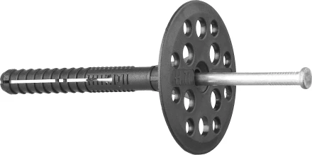 Дюбель ЗУБР &quot;МАСТЕР&quot; для изоляционных материалов полипропиленовый, металлический стержень, 10 x 120 мм, 100 шт 4-301525-10-120_z01 купить в Муравленко