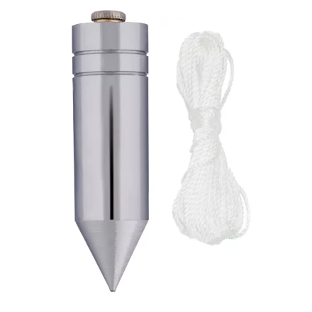 Отвес цилиндрический 250 г шнур 5 м Matrix 84887 купить в Муравленко