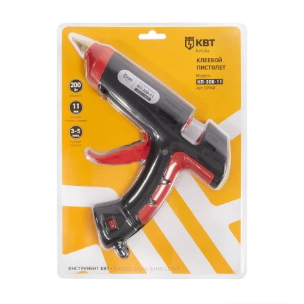 Пистолет клеевой КВТ КП-200-11 200 Вт, стержня 11 мм (87968) купить в Муравленко