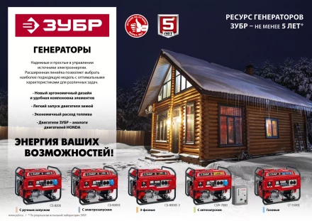 ЗУБР № 2 для генераторов мощностью свыше 4000 Вт, набор колес + рукоятка (НКР-2) купить в Муравленко