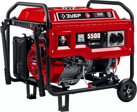 ЗУБР № 2 для генераторов мощностью свыше 4000 Вт, набор колес + рукоятка (НКР-2) купить в Муравленко