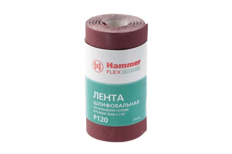 Лента шлифовальная в рулоне HAMMER Flex  216-014 купить в Муравленко