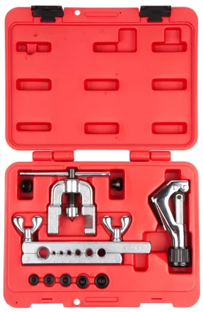 Набор ЗУБР &quot;МАСТЕР&quot; УНИВЕРСАЛ для резки, развальцовки и расширения под пайку труб с толщиной стенки до 1мм, в боксе 23616-H10 купить в Муравленко