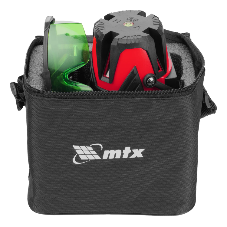 Лазерный уровень MFL GREEN, 30 м, зеленый луч, акк. Li 2400 mAh, сумка, резьба 5/8" // MTX 35015 купить в Муравленко