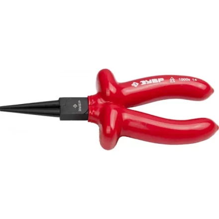 Круглогубцы ЗУБР &quot;МАСТЕР&quot; &quot;ЭЛЕКТРИК&quot; диэлектрические, высоковольтные до ~1000В, 160мм 2214-8-16_z02 купить в Муравленко