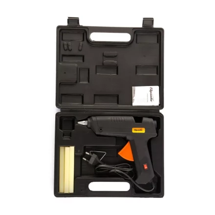 Клеевой пистолет с выключателем 11 мм, в кейсе, 80 Вт, 10 г/мин Sparta 93020 купить в Муравленко