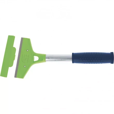 Скребок фиксированное лезвие 100мм металлическая обрезиненная ручка 300мм СИБРТЕХ 79542 купить в Муравленко