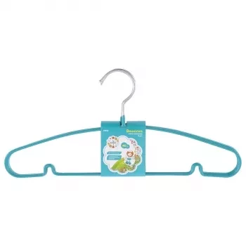 Вешалка для легкой одежды с прорезиненным противоскользящим покрытием 40 см 5 штук в комплекте ELFE 92927 купить в Муравленко