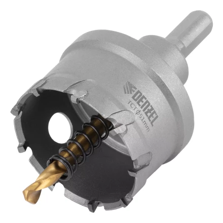 Коронка по металлу твердосплавная, 51 мм Denzel 724016 купить в Муравленко